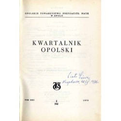 Kwartalnik Opolski. R.22 (1976). Nr 1 (84)