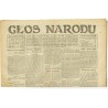 Głos Narodu. R.25 (1917). Nr 193 (16 sierpnia 1917). Wydanie wieczorne