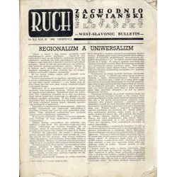 Ruch Zachodnio-Słowiański  Západo-Slovansky Vestnik  West-Slavian Bulletin. R.3 (1942). Nr 8 (2)