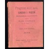 Program na r. 1900, credo i pieśń galicyjskich socyalistów. Napisał dla klas wykształconych