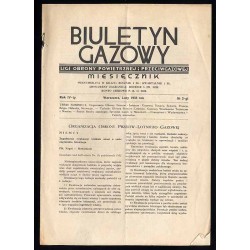 Biuletyn Gazowy. Miesięcznik Ligi Obrony Powietrznej i Przeciwgazowej. R.4 (1933)