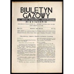 Biuletyn Gazowy. Miesięcznik Ligi Obrony Powietrznej i Przeciwgazowej. R.4 (1933)