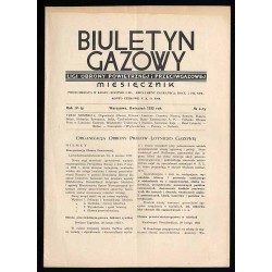 Biuletyn Gazowy. Miesięcznik Ligi Obrony Powietrznej i Przeciwgazowej. R.4 (1933)