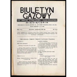 Biuletyn Gazowy. Miesięcznik Ligi Obrony Powietrznej i Przeciwgazowej. R.4 (1933)