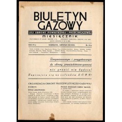 Biuletyn Gazowy. Miesięcznik Ligi Obrony Powietrznej i Przeciwgazowej. R.4 (1933)