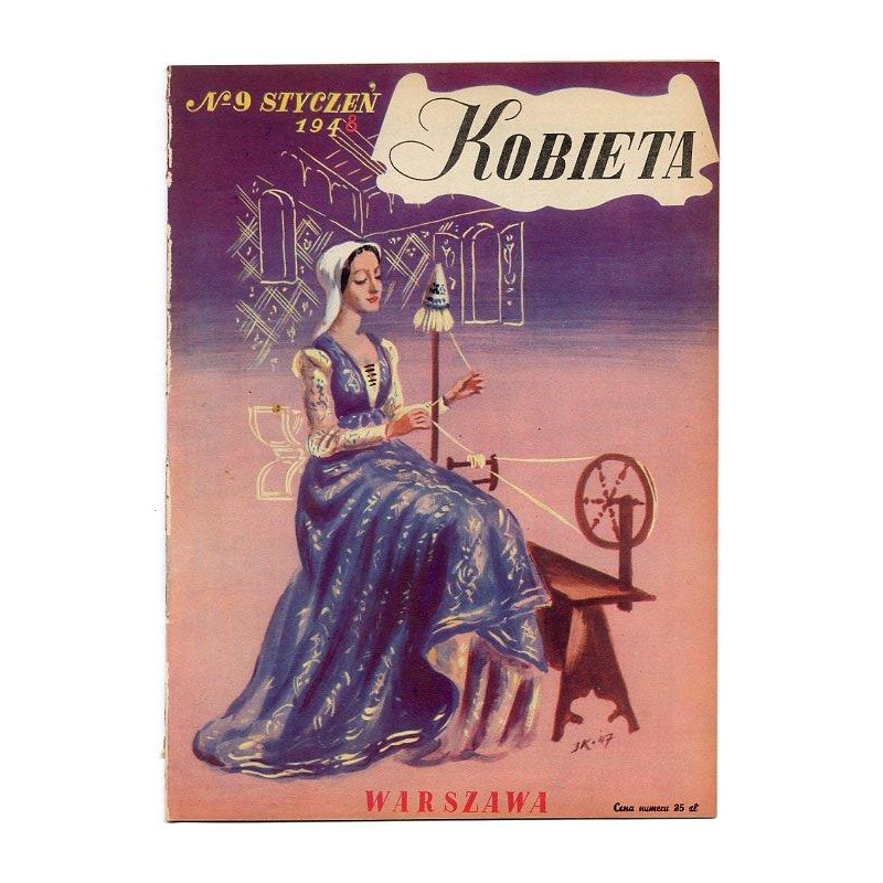 Kobieta. Czasopismo. 1948. Nr 9 (Styczeń 1948) [Józef Korolkiewicz]