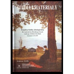Krajobraz Kotliny Jeleniogórskiej vol. 2 / Międzynarodowe Sympozjum pt. "Krajobraz Kotliny Jeleniogórskiej" w Łomnicy, 4-5 wrze