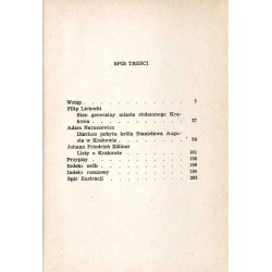 Kraków za Stanisława Augusta w relacjach F. Lichockiego, A. Naruszewicza, J. F. Zöllnera