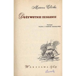 Dożywotnie zesłanie