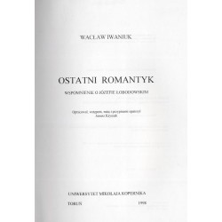 Ostatni romantyk. Wspomnienie o Józefie Łobodowskim