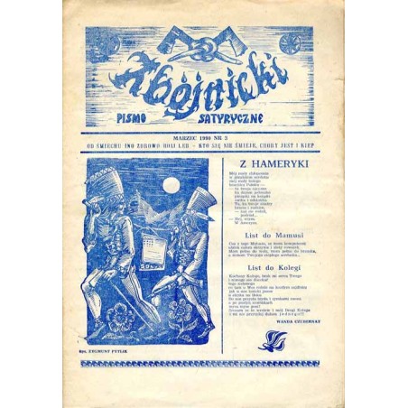 Zbójnicki. Pismo satyryczne. 1990. Nr 3 (Marzec 1990)