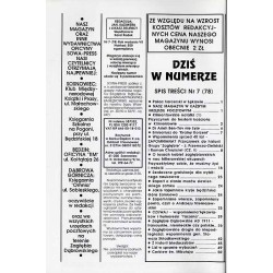 Ekspres Zagłębiowski. Magazyn. Niezależna gazeta miłośników Zagłębia Dąbrowskiego. R.7 (1996). Nr 7 (78)