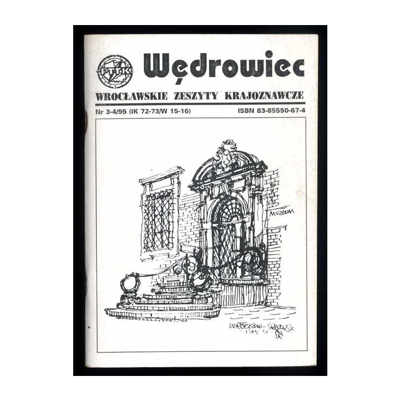 Wędrowiec. Wrocławskie zeszyty krajoznawcze. 1995. Nr 3-4
