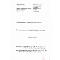 Wędrowiec. Wrocławskie zeszyty krajoznawcze. 1995. Nr 3-4