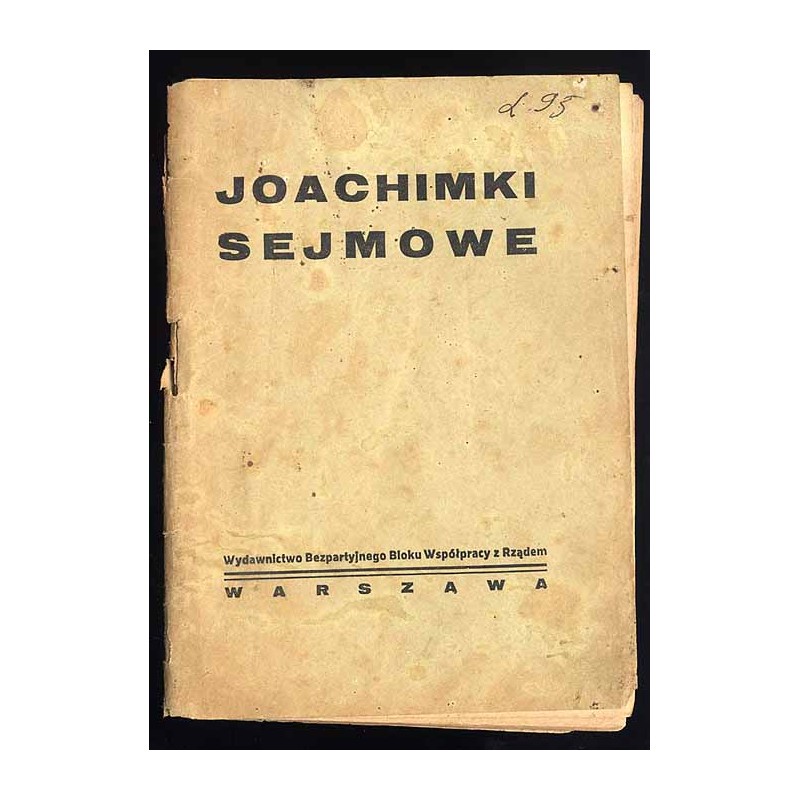 Joachimki sejmowe