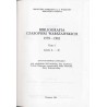 Bibliografia czasopism warszawskich 1579-1981. T.1: A-D