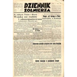Dziennik Żołnierza. Polska prasa obozowa. Pismo żołnierzy 1. Korpusu Pancerno Mot. R.4 (1943). Nr 108 (843) (10 maja 1943) / Zbr