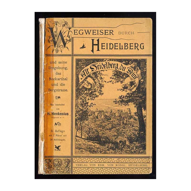 Wegweiser durch Heidelberg und seine Umgebung, das Neckartal und die Bergstrasse
