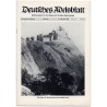 Deutsches Adelsblatt. 20. Jahrgang (1981). Nr 2 (15 II 1981) [Die Ruine der Deutschordensburg Juddin / Israel]