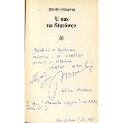 U nas na Starówce / dedykacja autora