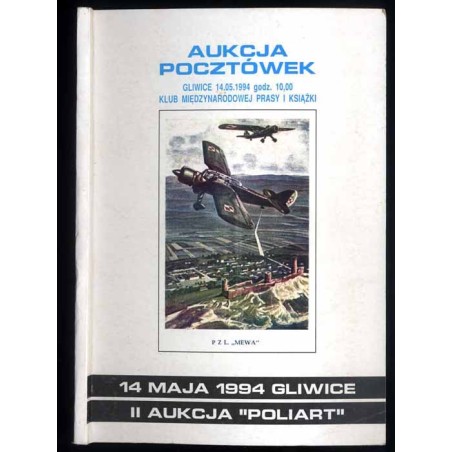 [Poliart] Aukcja pocztówek. 14 maja 1994 Gliwice. II Aukcja "Poliart"