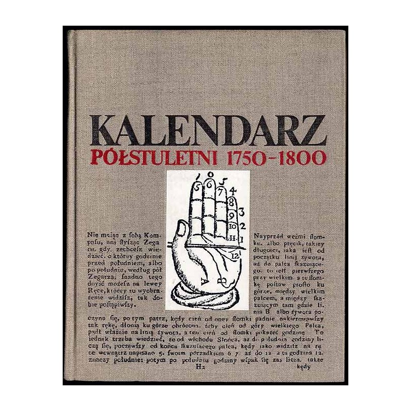 Kalendarz półstuletni 1750-1800