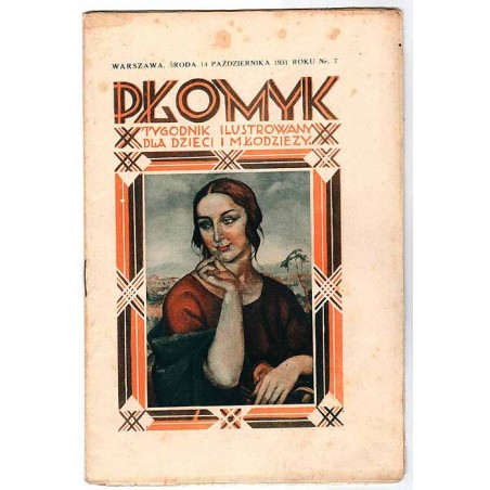 Płomyk. Tygodnik ilustrowany dla dzieci i młodzieży. R.16 (1931). Nr 7 (14 października 1931)