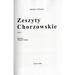 Zeszyty Chorzowskie. T.10 (2009)