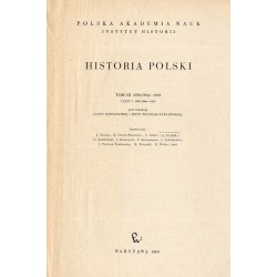 Historia Polski. T.3: 1850/1864-1918. Cz.1: 1850/1864-1900