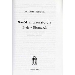 Naród z przeszłością. Eseje o Niemczech