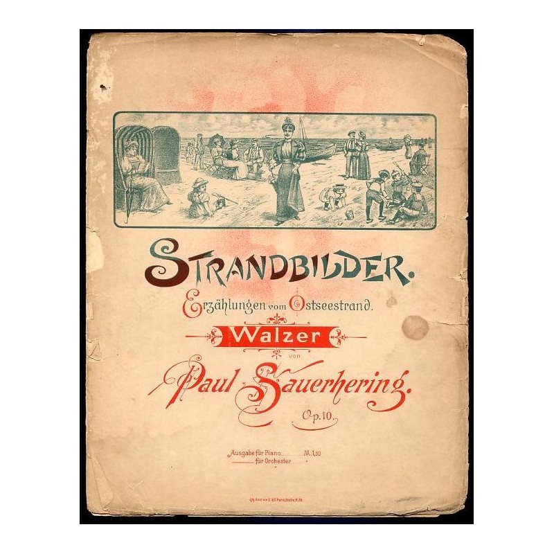 Erzählungen vom Ostseestrand. Walzer. Op. 10