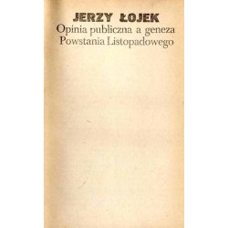 Opinia publiczna a geneza Powstania Listopadowego