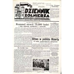 Dziennik Żołnierza. [...] Pismo żołnierzy I. Korpusu Panc.-Motorowego. R.3 (1942). Nr 165 (698) (16 listopada 1942)
