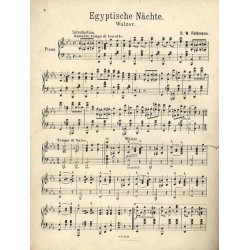 Egyptische Nächte. Walzer