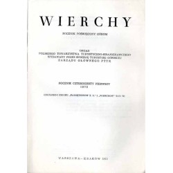 Wierchy. Rocznik poświęcony górom. Organ Polskiego Towarzystw Turystyczno-Krajoznawczego Wydawany przez Komisję Turystyki Górski
