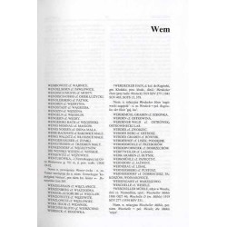 Słownik etymologiczny nazw geograficznych Śląska. T. 15: Wem-Wrzes