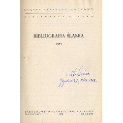 Bibliografia Śląska 1973