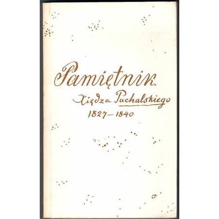 Pamiętnik 1827-1840