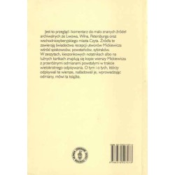 Poezja Mickiewicza wśród powstańców wiek XIX. Z archiwów Wilna, Lwowa i Czyty