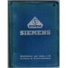 Siemens. Maßbilder zur Liste J 18. Garnituren für Starkstrombleikabel
