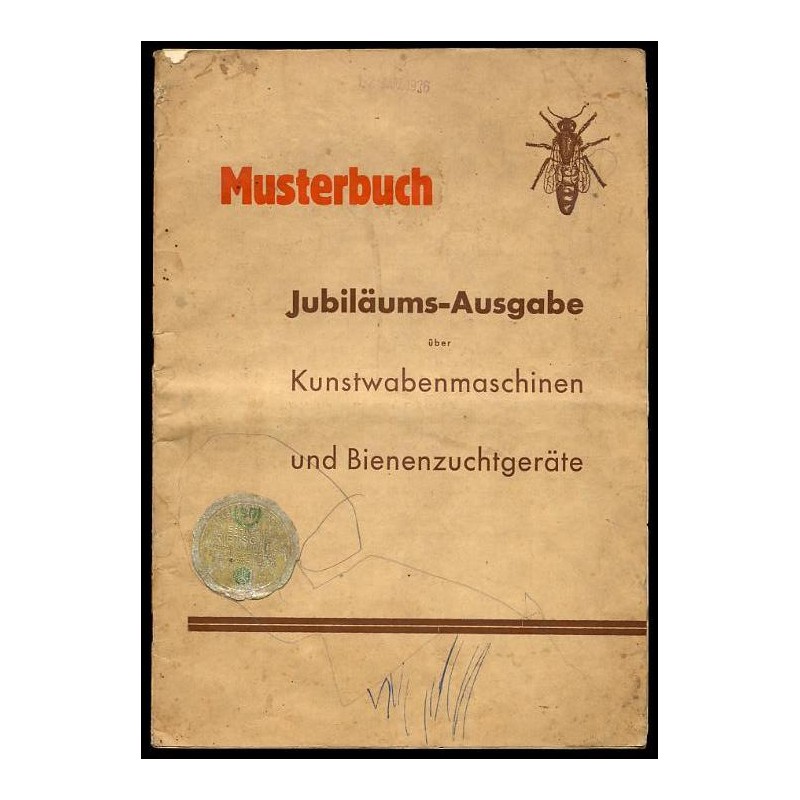 [Katalog firmowy pszczelarstwo] Bernhard Rietsche. Inhaber: Julius Rietsche. Fabrik für Kunstwabenmaschinen und Bienengeräte. Bi