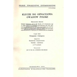 Klucze do oznaczania owadów Polski. Cz.19: Chrząszcze - Coleoptera. Z.24d: Kusakowate - Staphylinidae. Wydłużaki - Xantholininae