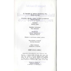 Dziennik z kampanii rosyjskiej 1914-1916