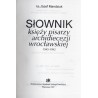 Słownik księży pisarzy archidiecezji wrocławskiej 1945-1992