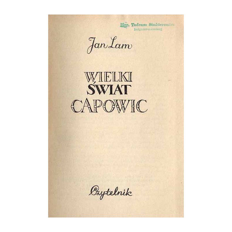 Wielki świat Capowic
