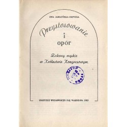 Przystosowanie i opór. Zakony męskie w Królestwie Kongresowym