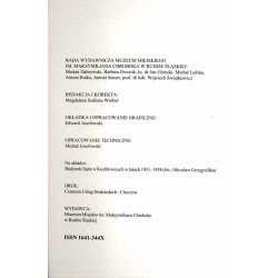Rudzki Rocznik Muzealny 2000 / Ruda Śląska Muzeum Miejskie