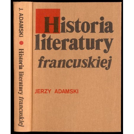 Historia literatury francuskiej. Zarys