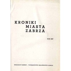 Kroniki Miasta Zabrza. [Nr 1]. R.1967