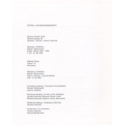 Royden Rabinowitch - Dzieła / Works 1962-1995, Muzeum Sztuki, Łódź, 4.04 - 27.08.1995 Royden Rabinowitch - Prace w kolorze / Co